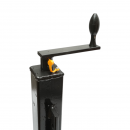 Picior de sprijin remorca reglabil cu manivela 50cm, fixare laterala, cilindru 60mm, sarcina maxima 6000Kg