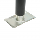 Picior de sprijin remorca reglabil cu manivela 50cm, fixare laterala, sarcina maxima 2268kg