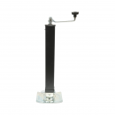 Picior de sprijin remorca reglabil cu manivela 56cm, fixare laterala, sarcina maxima 3175kg