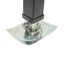 Picior de sprijin remorca reglabil cu manivela 56cm, fixare laterala, sarcina maxima 3175kg