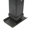 Picior de sprijin remorca reglabil cu manivela 58cm, fixare laterala, sarcina maxima 4000Kg