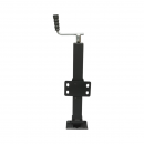 Picior de sprijin remorca reglabil cu manivela 58cm, fixare laterala, sarcina maxima 4000Kg