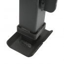 Picior de sprijin remorca reglabil cu manivela 58cm, fixare laterala, sarcina maxima 4000Kg