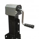 Picior de sprijin remorca reglabil cu manivela 65cm, fixare laterala, sarcina maxima 4000Kg