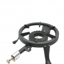 Pirostrie, arzator pe gaz din fonta cu 3 picioare 330x110mm