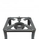 Pirostrie, arzator pe gaz patrat cu 4 picioare 400x400x106mm