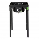 Pirostrie patrata Micul Fermier, putere termica 6kW, 1 arzator, inaltime ajustabila 72/42 cm