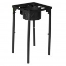 Pirostrie patrata Micul Fermier, putere termica 6kW, 1 arzator, inaltime ajustabila 72/42 cm