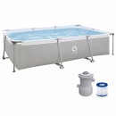 Piscina cu cadru 300x207x66 cm avenli