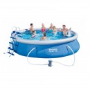 Piscina supraterana, diametru 457 cm, pompa filtru, scara, capacitate 10179 l