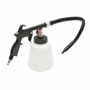 Pistol curatare interior cu aer comprimat tip Tornador, furtun flexibil, rezervor 1L