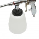 Pistol curatare motor cu aer comprimat tip Tornador, furtun metalic flexibil, rezervor 1L