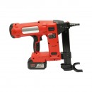 Pistol de batut cuie in beton si metal cu acumulator 20V, 4Ah Li-ion, LED, brushless, 100 Joule, cuie 15-40mm, diametru 2.7-3mm, magazie 33 cuie Breckner Germany