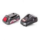 Pistol de silicon 310ml, 3800N, 1x2Ah
