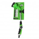 Pistol de stropit Micul Fermier, 9 functii de stropire, cu tija