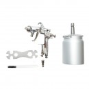 Pistol de vopsit cu aer comprimat 600ml, duza 1.3mm HVLP, debit 190ml/min, presiune max. 5 bar