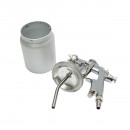 Pistol de vopsit cu aer comprimat 600ml, duza 2mm HVLP, debit 300ml/min, presiune max. 5 bar