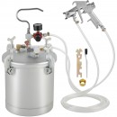 Pistol de vopsit cu rezervor sub presiune, Capacitate 10 l, 4 Bar, duza 3 mm, 170-250 l/min, Manometru