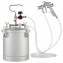 Pistol de vopsit cu rezervor sub presiune, Capacitate 10 l, 4 Bar, duza 3 mm, 170-250 l/min, Manometru