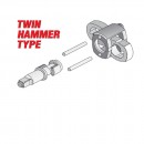 Pistol pneumatic impact 1/2, 850 Nm, 119l/Min