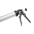 Pistol profesional aluminiu 6N pentru silicon tip salam 600ml Penosil