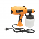 Pistol vopsit electric 550W, 220V, debit 800 ml/min, rezervor inferior 800ml, 3 duze incluse