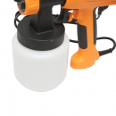 Pistol vopsit electric 550W, 220V, debit 800 ml/min, rezervor inferior 800ml, 3 duze incluse