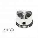 Piston cu segmenti 80.25mm, bolt si sigurante pentru compresor aer Tractor Forestier cu motor Perkins