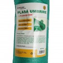 Plasa umbrire 35% latime 2m, lungime 100m verde din polietilena cu protectie UV