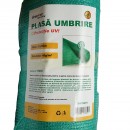 Plasa umbrire 40% latime 10m, lungime 50m verde din polietilena cu protectie UV