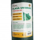 Plasa umbrire 85% latime 2m, lungime 50m verde din polietilena cu protectie UV