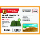 Plasa/prelata protectie pentru folie siloz verde 6x8m Breckner Germany