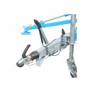 Platforma/nacela pentru lucru la inaltime tip remorca 16m, 200Kg cu telecomanda motor benzina