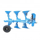 Plug agricol cu 3 (2+1) trupite reversibil hidraulic, cormane crestate Konig Traktoren