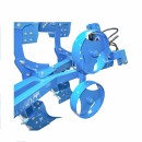 Plug agricol cu 3 trupite reversibil hidraulic, cormane pline Konig Traktoren