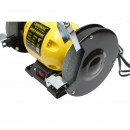 Polizor de banc 250W, 220V disc abraziv 150x16x12.7mm, viteza rotatie 2950rpm Crownman