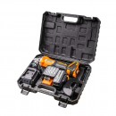 Polizor unghiular ø125mm,18V, acumulator 4Ah, motor fara perii , set cu lampa