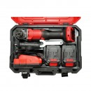 Polizor unghiular 1000W cu 2 acumulatori 21V, 4Ah Li-ion, disc 125mm, brushless, frana electrica, 3 trepte turatie 5000/7000/9500rpm Breckner Germany