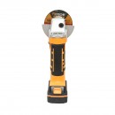 Polizor unghiular 550W, cu acumulator 21V./4Ah. 3 trepte de viteza 4500/5500/7000rot/min. diametru disc 115mm