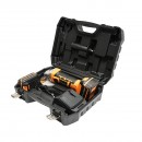 Polizor unghiular 550W, cu acumulator 21V./4Ah. 3 trepte de viteza 4500/5500/7000rot/min. diametru disc 115mm