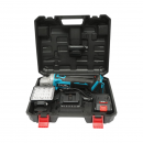 Polizor unghiular cu acumulator 18V, 4Ah Li-ion, disc 125mm, motor fara perii (brushless), proiector LED inclus Breckner Germany