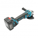 Polizor unghiular cu acumulator 18V, 4Ah Li-ion, disc 125mm, motor fara perii (brushless), proiector LED inclus Breckner Germany