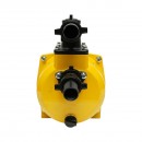 Pompa apa centrifuga autoamorsanta cu fulie dubla 3kW, 1.5 toli, debit 20 m3/h, adancime aspiratie 7m, inaltime pompare 24m pentru irigatii