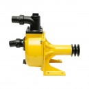 Pompa apa centrifuga autoamorsanta cu fulie dubla 3kW, 1.5 toli, debit 20 m3/h, adancime aspiratie 7m, inaltime pompare 24m pentru irigatii