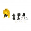Pompa apa centrifuga autoamorsanta cu fulie dubla 3kW, 2 toli, debit 33 m3/h, adancime aspiratie 7m, inaltime pompare 33m pentru irigatii