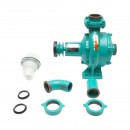 Pompa apa centrifuga cu rotor dublu 4kW, 2 toli, debit 25 m3/h, adancime aspiratie 9m, inaltime pompare 40m pentru irigatii