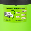 Pompa apa murdara cu plutitor, 1.1 kW, 18500l/h, 9.5m