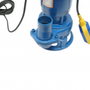 Pompa apa murdara, drenaj submersibila cu flotor si tocator 5500W, 220V, debit 233L/min, H8m WQDS15-8-0.55F Breckner Germany