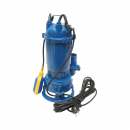 Pompa apa murdara, drenaj submersibila cu flotor si tocator 750W, 220V, debit 300L/min, H10m WQDS15-8-0.75F Breckner Germany