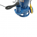 Pompa apa murdara, drenaj submersibila cu flotor si tocator 750W, 220V, debit 300L/min, H10m WQDS15-8-0.75F Breckner Germany